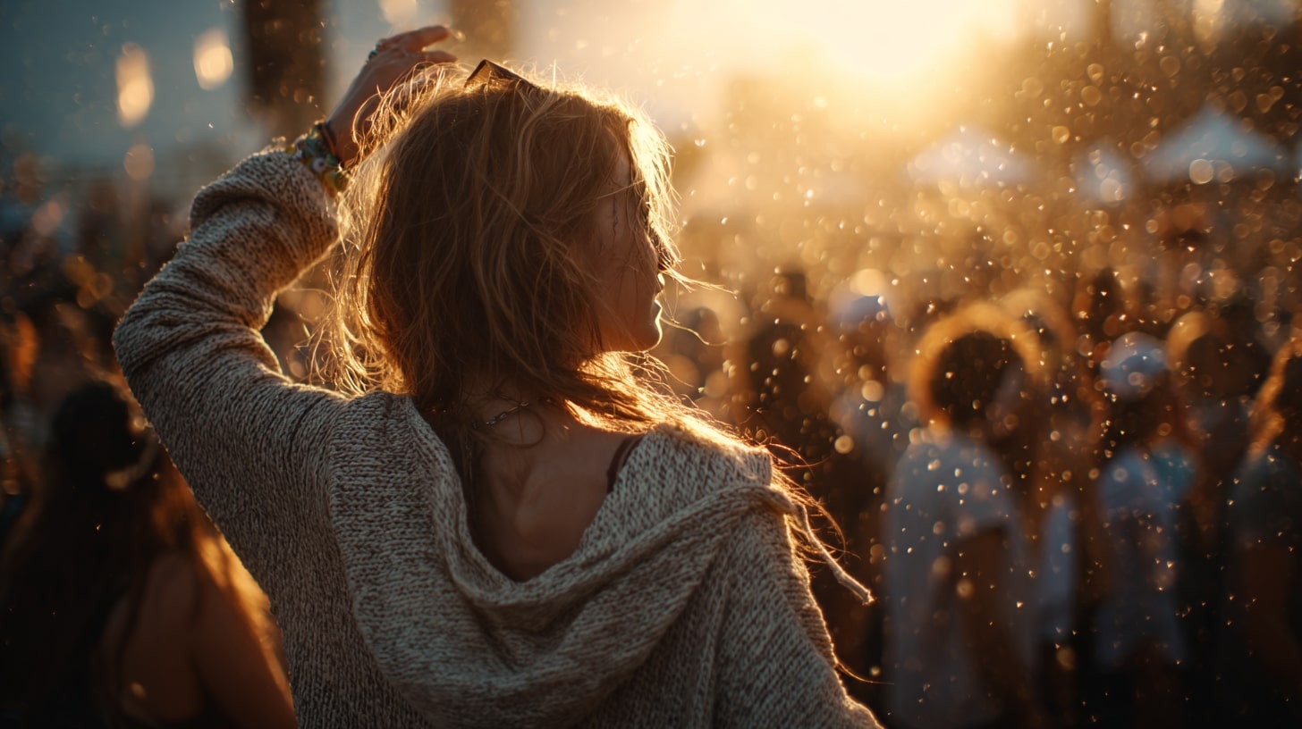 Boho Festival Hoodie Outfit Ideas for Chilly Nights