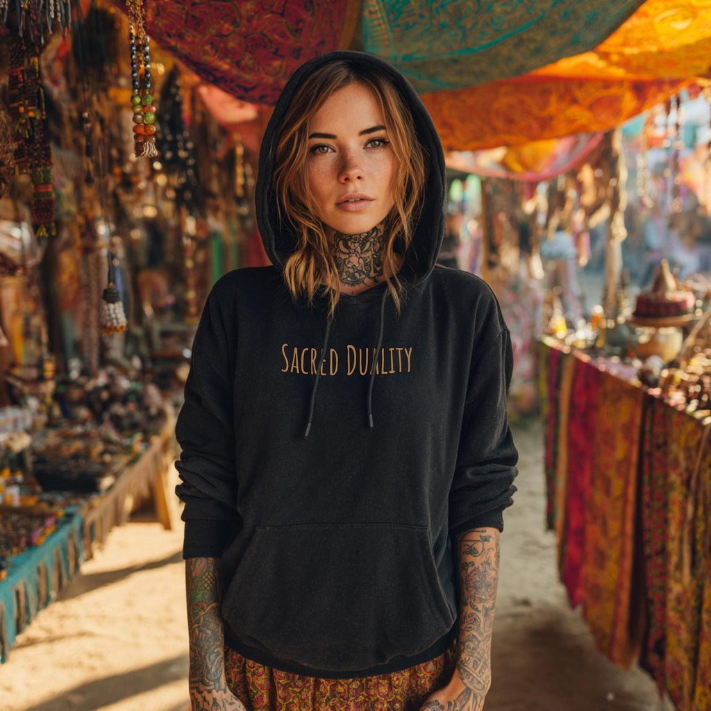 Psychedelic Back-Print Hoodie – Organic Cotton | Unisex