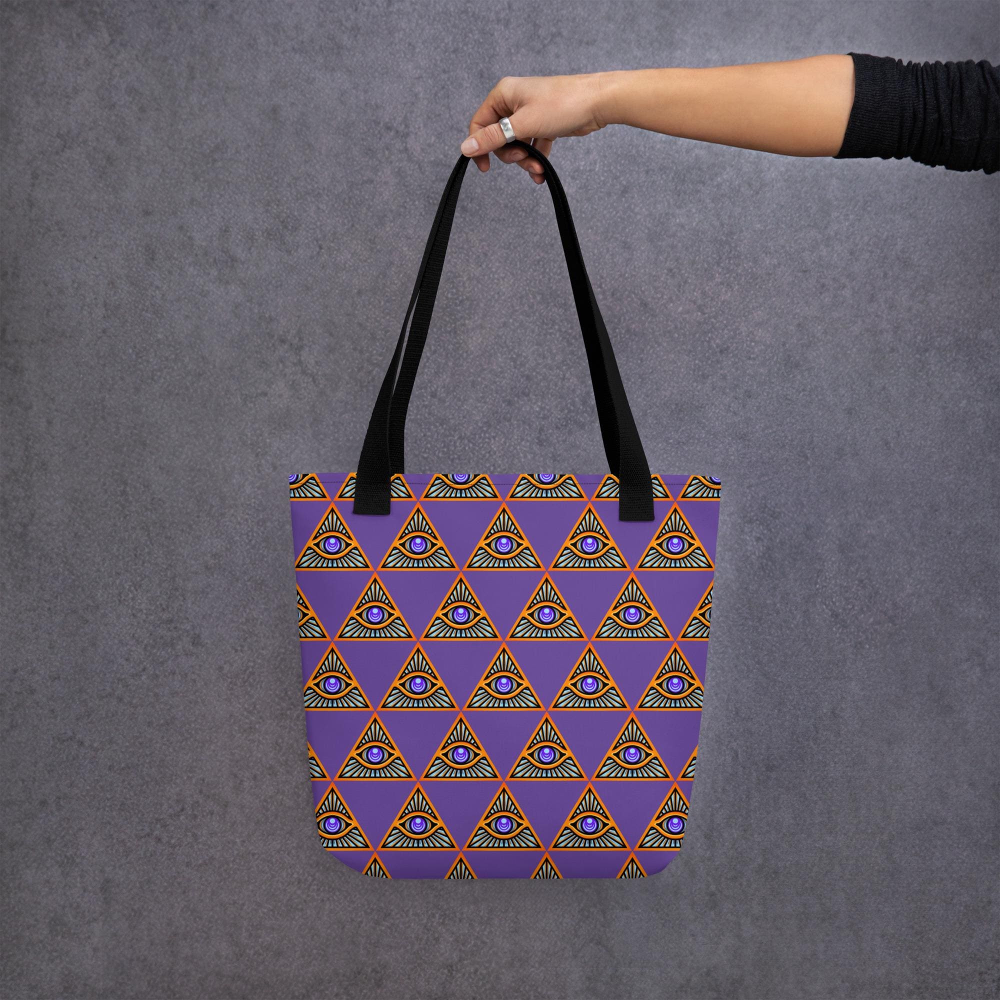 Mystical Eye Mandala Tote Bag – Great For Festivals, Yoga Or Everyday Carry/Shopping